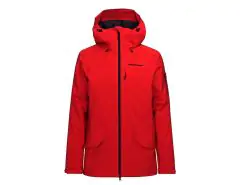 Peak Performance - Maroon Long Jacket - Ski Jacket Men Peak Performance - Maroon Long Jacket - Ski Jacket Men