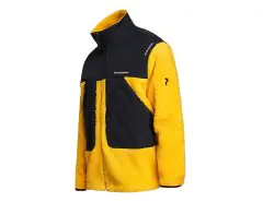 Peak Performance - Vibe 95 Pile - Geel Fleecevest | Avantisport.com
