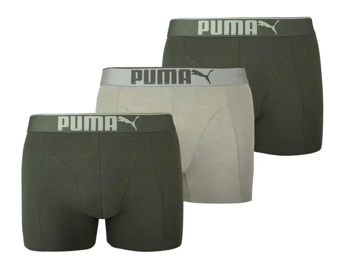 Puma Premium Sueded Cotton Boxers 3P 3 Pack Boxers Avantisport
