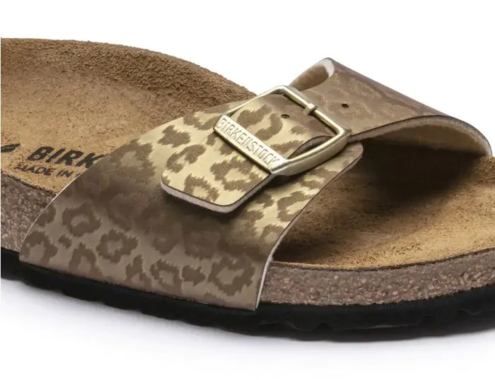 Leopard print birkenstock sandals clearance