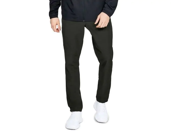 Under Armour WG Woven Pant Green Pants Avantisport