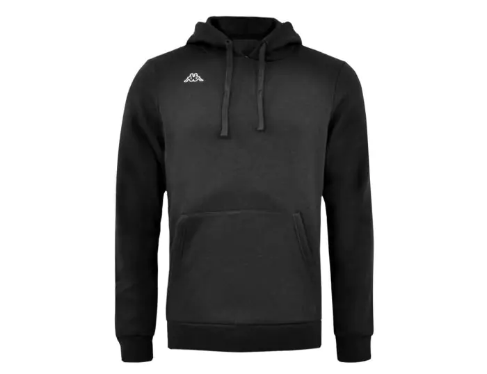 Kappa Sweat Logo Cuneo Black Sweater Avantisport