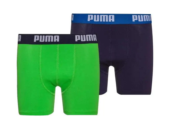Puma Boys Basic Boxer 2P 2 Pack Boxer Shorts Avantisport