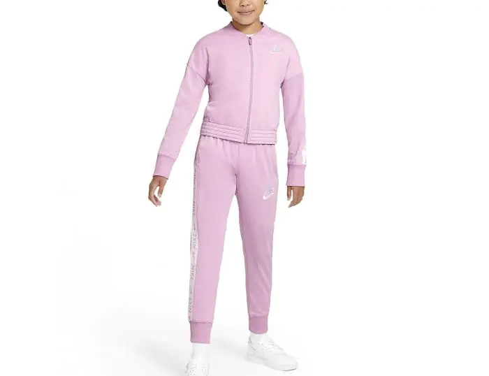 Lilac nike tracksuit sales