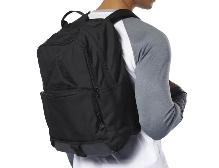 Reebok Active Enhanced Backpack Large Black Backpack Avantisport