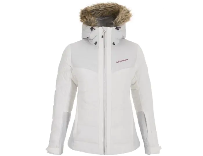 Peak Performance - Wmns Zephyr Jacket - White Ski Coat Peak Performance - Wmns Zephyr Jacket - White Ski Coat