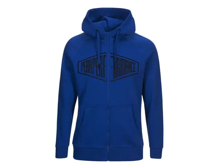 Peak Performance SW Zip Hood Blue Hoodie Avantisport