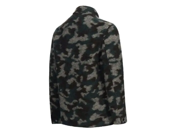 Wool camo pullover on sale