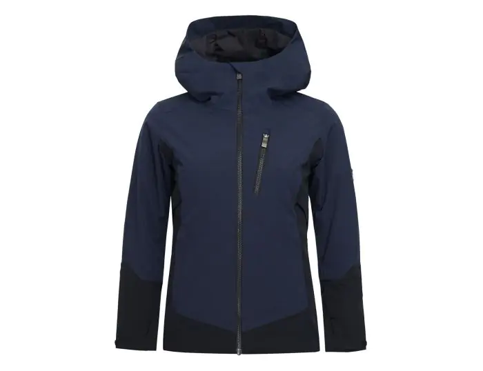 Pullover ski jacket womens top