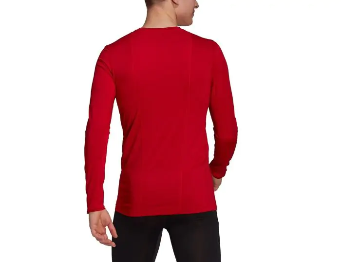 Red long sleeve dri fit on sale