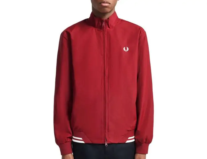 Fred perry twin tipped sports jacket 2025