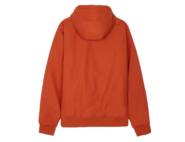 Fred Perry Hooded Padded Brentham Jacket Orange Jacket Avantisport