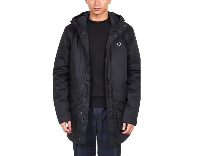 Fred perry stockport hooded parka jacket store