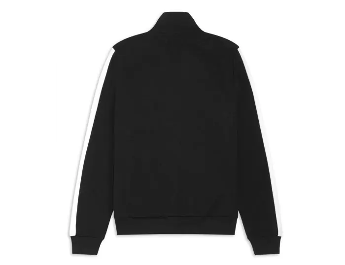 Fred perry contrast panel track jacket blac hotsell