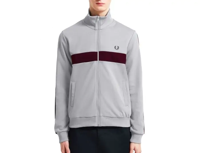Fred Perry Contrast Panel Track Jacket Men s Track Jacket Avantisport