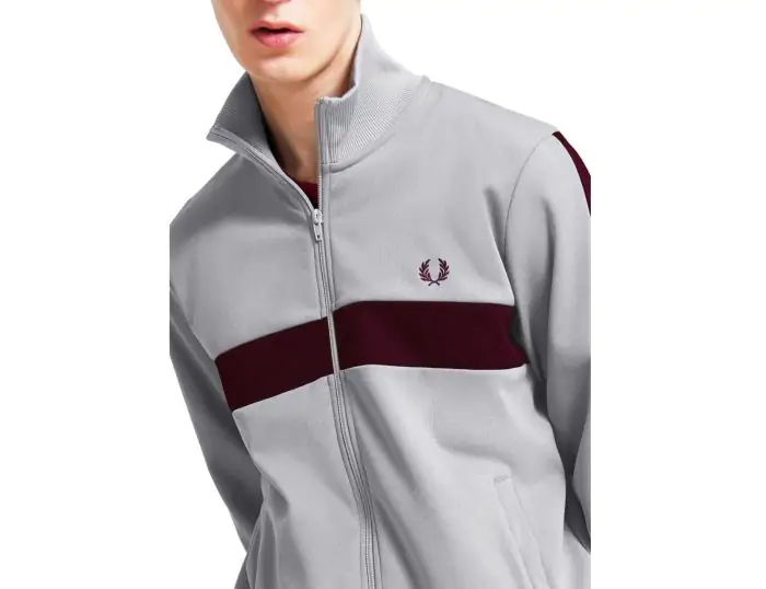 Fred Perry Contrast Panel Track Jacket Men s Track Jacket Avantisport