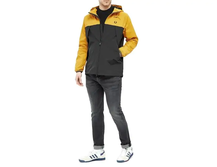 Fred perry colour block panel jacket sale