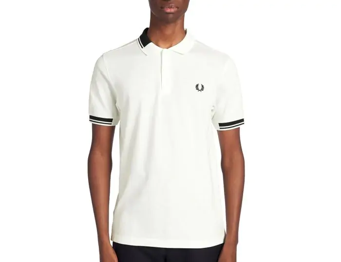 Fred perry abstract polo sales