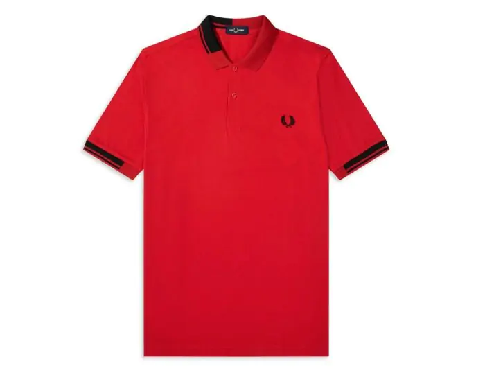 Fred perry abstract collar polo clearance