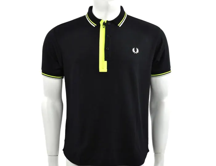 Fred Perry Narifuri Placket Polo Shirt Narifuri Fred Perry Avantisport
