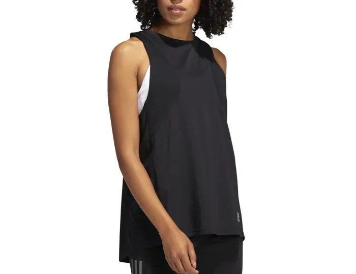 adidas Own The Run Tanktop Black Tank Top Avantisport