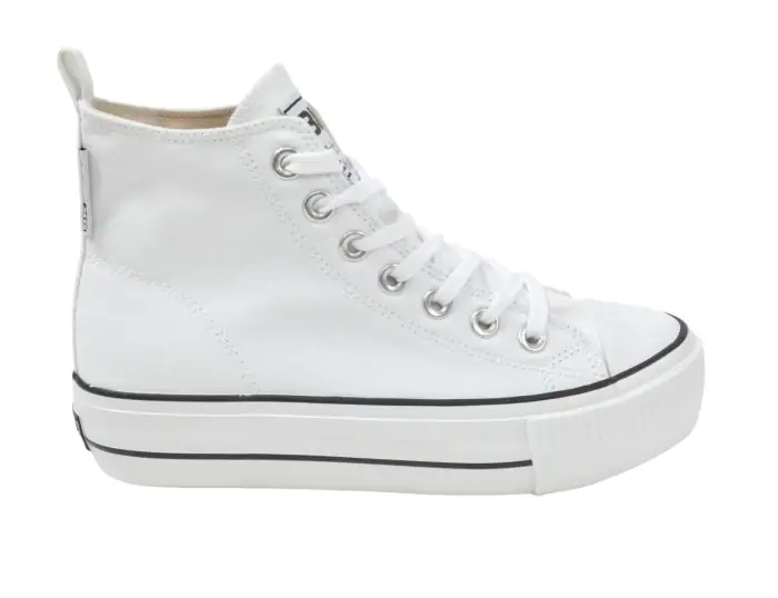 Canvas sneakers wit outlet