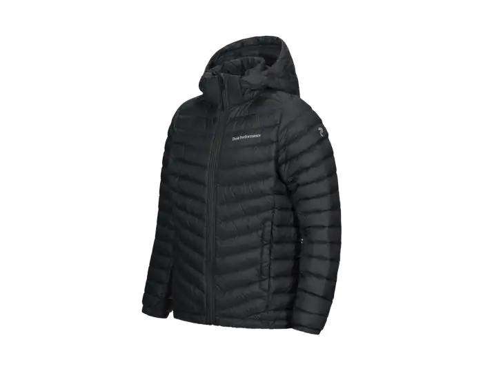 Peak Performance Frost Down jacket Junior Zwarte Jas Kids Avantisport