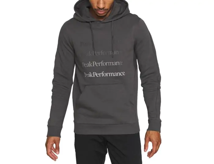 Peak Performance Ground Hood Grijze Hoodie Heren Avantisport