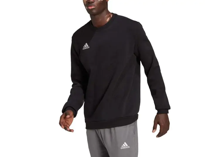 adidas Entrada 22 Sweat Top Zwarte Sweater Avantisport