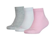 Puma - Kids Quarter 3P - Kids Socks Pink