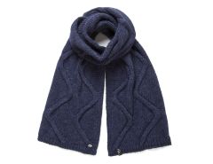 Jail Jam - Screw Scarf - Knitted Scarve Navy