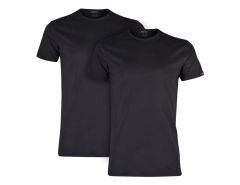 Puma - Basic 2 Pack Crew Tee - Black Cotton Shirts