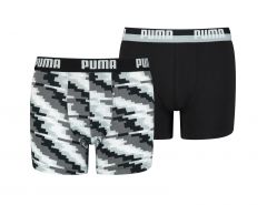 Puma - Boys Glitch Boxer 2 Pack - Cotton Underwear