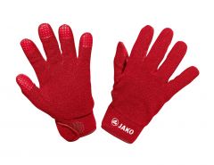 Jako - Players glove fleece - Red fleece player glove