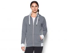 Under Armour - Threadborne Full Zip - Grey Vest