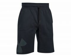 Under Armour - Rival Fleece Exploded Logo Short - Black Short