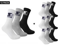 Starter - 12-Pack Crew Socks - 12-Pack Socks
