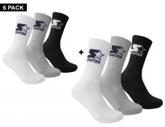 Starter - 6-Pack Crew Socks - Socks