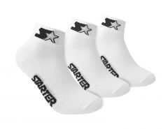 Starter - 3-Pack Quarter Socks - White Socks