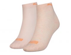 Puma - Quarter 2 Pair Women - Pink Socks