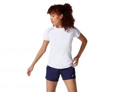 Asics - Court Womens Piping Short Sleeve - White Tennis T-shirt