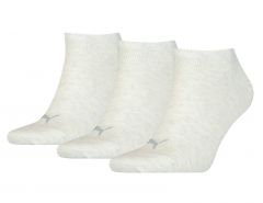 Puma - Unisex Sneaker Plain 3p - Sneaker Ankle Socks