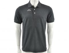 Kappa - Logo Life MSS - Dark Grey Polo