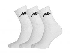Kappa - Trisper Tennis Sock 3 pack - White Socks