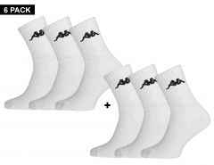 Kappa - Trisper Tennis Sock 6 pack - 6-Pack Socks