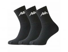 Kappa - Trisper Tennis Sock 3 pack - Black Socks