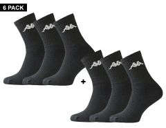 Kappa - Trisper Tennis Sock 6 pack - Socks 6-Pack