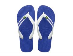 Havaianas - Brasil Logo - Blue Slipper