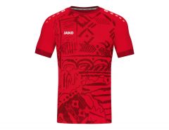 Jako - Shirt Tropicana MC - Rood Voetbalshirt Heren