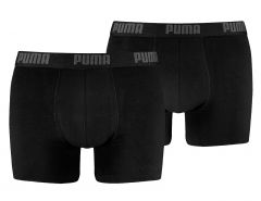 Puma - Basic Boxer 2P - Black Boxer Shorts